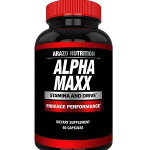 alpha maxx sexual health male enhancement 60 caps testosterone booster