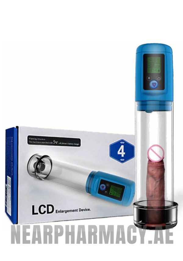 men penis pump electric lcd 3