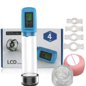 men penis pump electric lcd