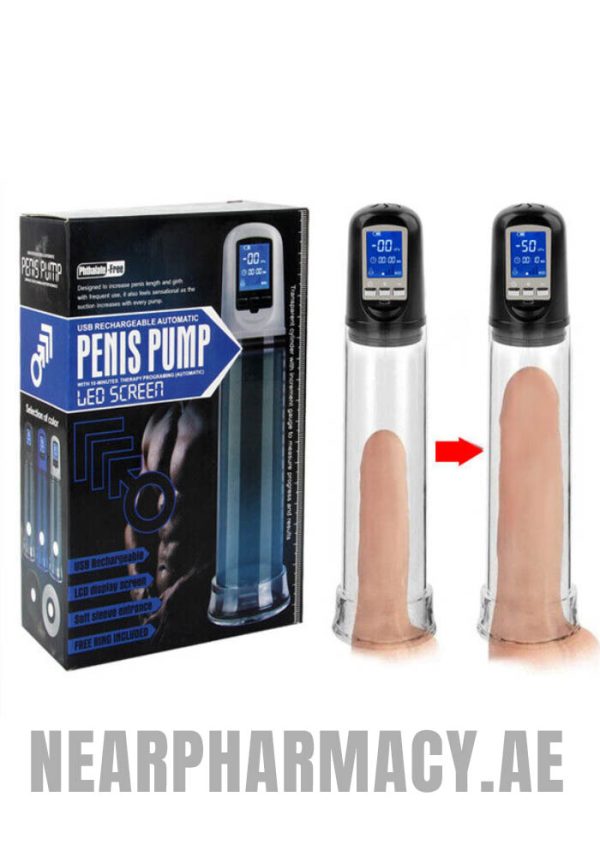 led rechargeable penis pump 2