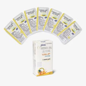Vardenafil (Valif Oral Jelly): 20mg Tablets