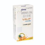 Vardenafil (Valif Oral Jelly): 20mg Tablets