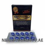 Erectazine male enhancement capsules – doctor-recommended natural supplement designed to increase size, girth, and sexual stamina. Contains 10 blue capsules in blister pack