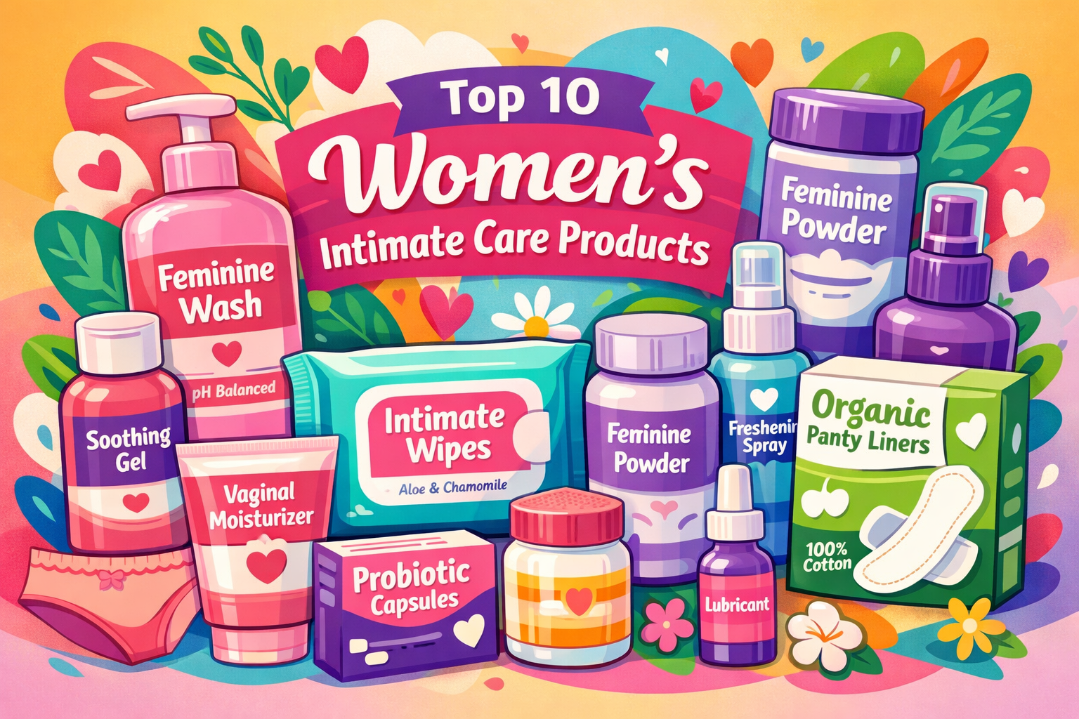 women intimate care products