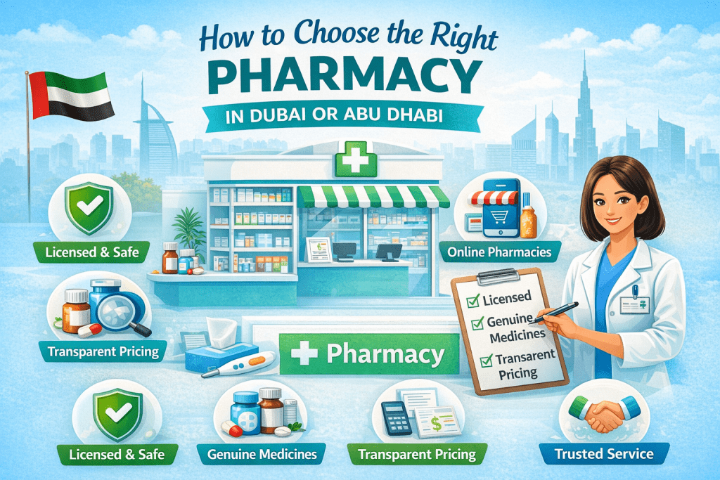 right pharmacy in dubai and abu dhabi