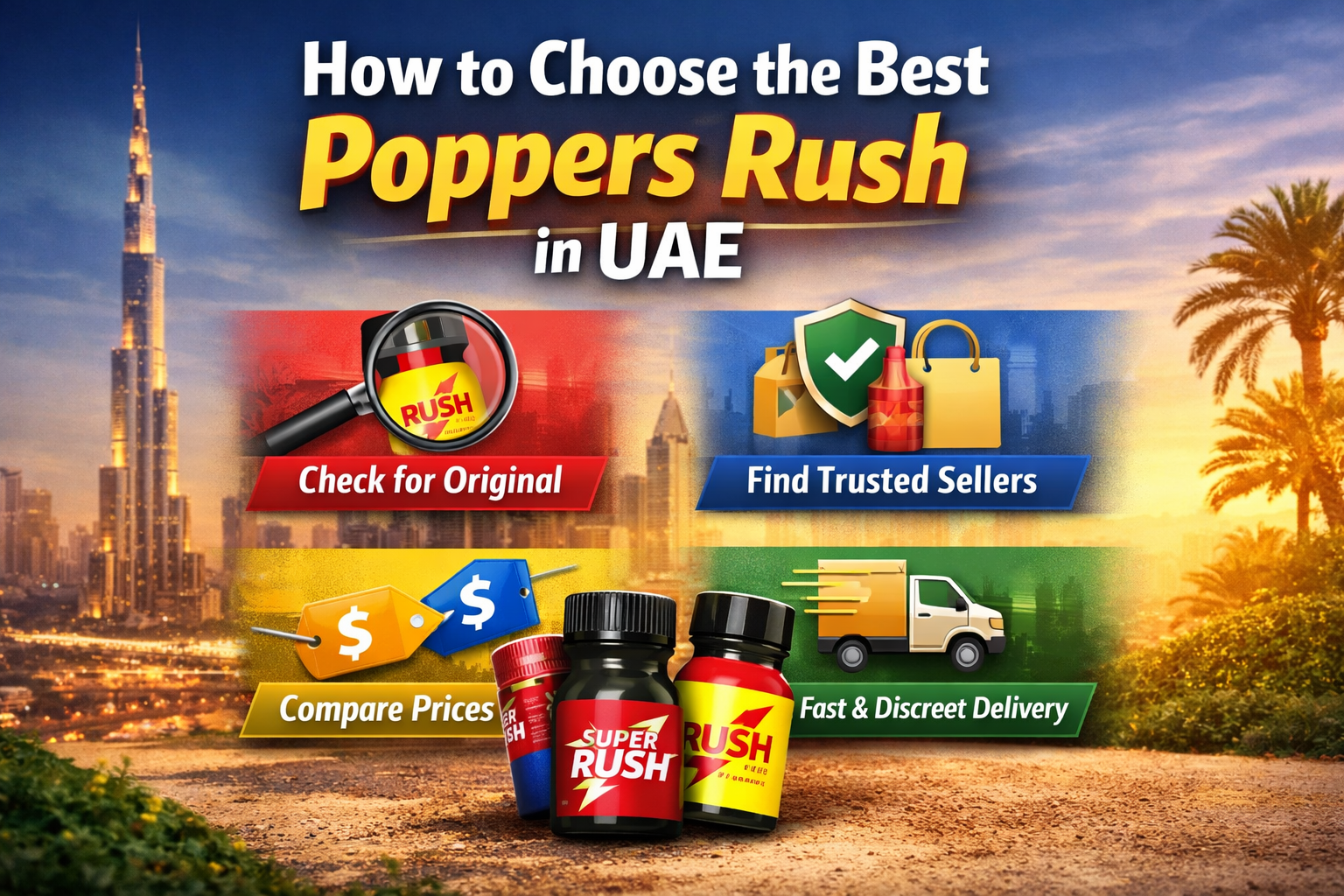 Choosing the best Poppers in UAE