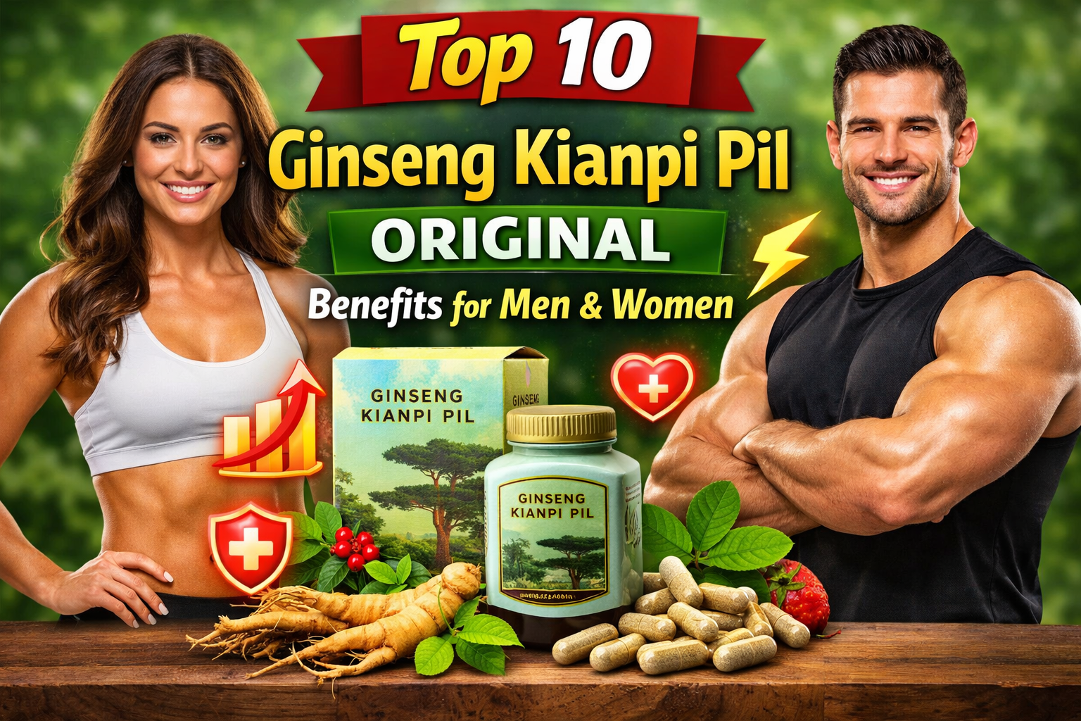Top benefits of Ginseng Kianpi Pil