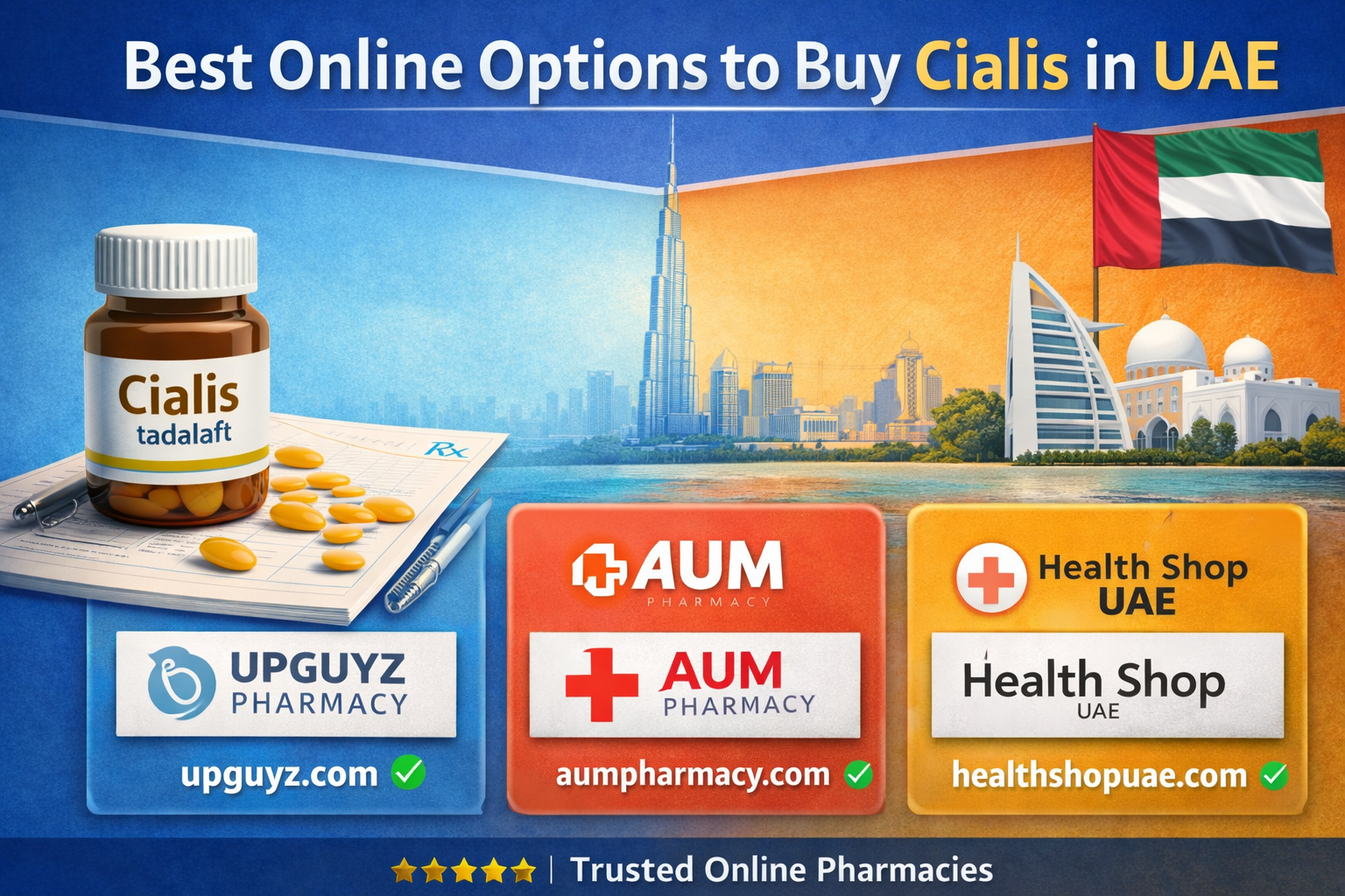 Best online options to buy Cialis in UAE with trusted pharmacy choices and tadalafil medication.