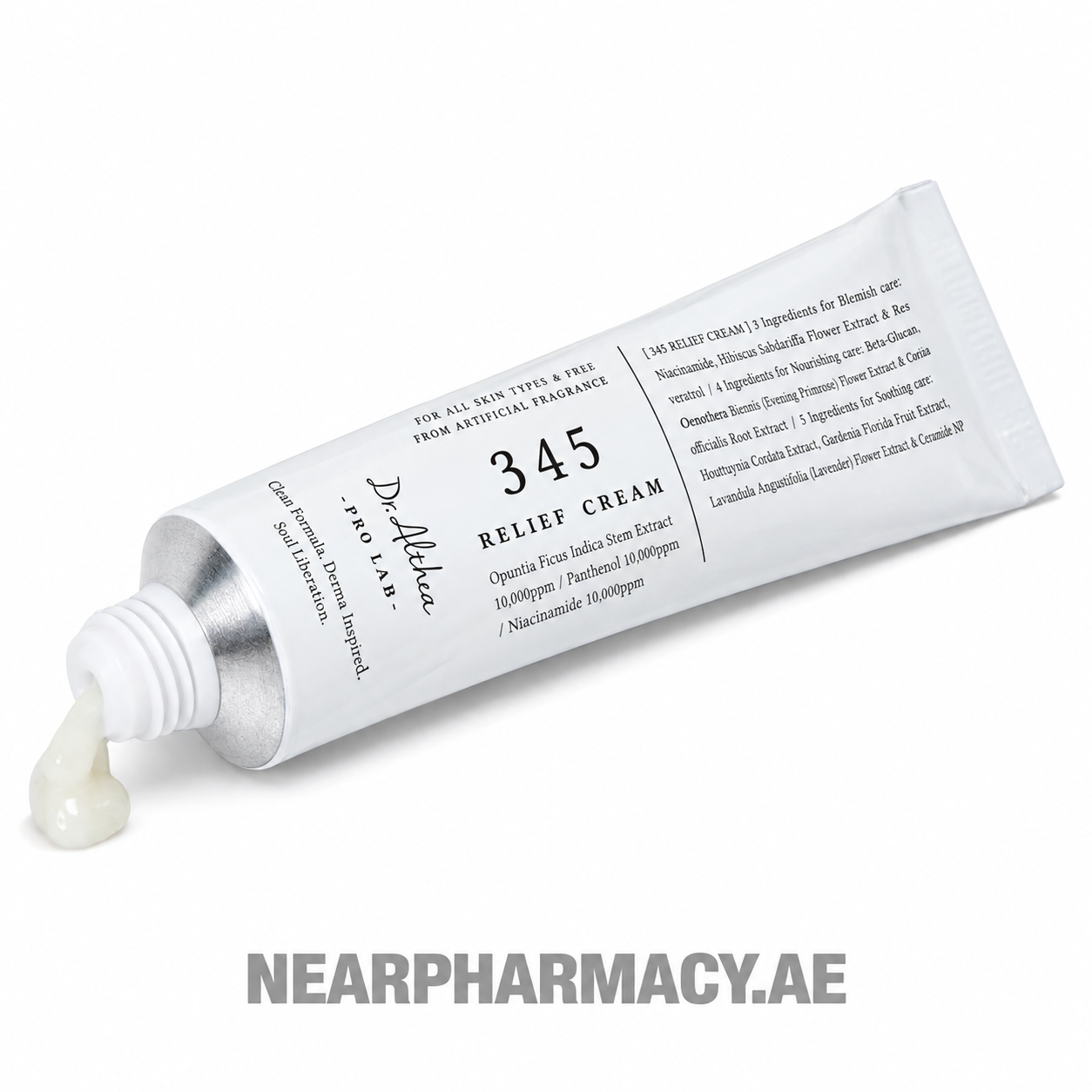 Dr. Althea 345 Relief Cream 50ml Dr. Althea 345 Relief Cream 50ml tube and packaging for acne-prone and sensitive skin.