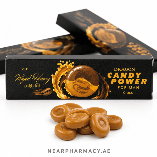 Dragon Candy Power for Men 6 Pcs VIP Royal Honey with honey candies