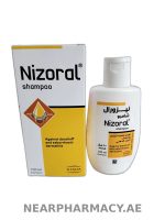Nizoral Shampoo 100ml with ketoconazole for dandruff and seborrheic dermatitis.