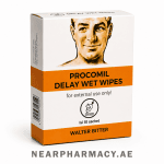 Procomil Delay Wet Wipes for External Use, 10 Individually Wrapped Sachets