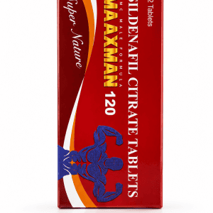 Maxxman 120 Sildenafil Citrate Tablets, 12 Tablets, Super Nature