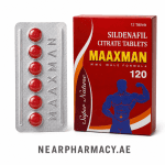 Maxxman 120 Sildenafil Citrate Tablets, 12 Tablets, Super Nature