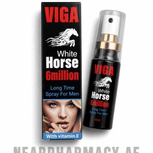 Viga White Horse 6 Million Long Time Spray for Men with Vitamin E, 15ml