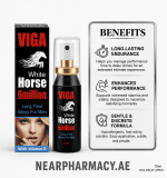 Viga White Horse 6 Million Long Time Spray for Men with Vitamin E, 15ml