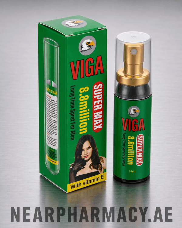 Viga Super Max 8.8 Million Long Time Spray for Men with Vitamin E, 15ml