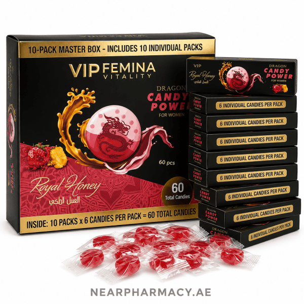 VIP Femina Dragon Candy Power for Women 60 Pcs Royal Honey candy master box