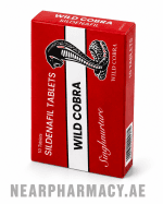 Wild Cobra Sildenafil Tablets 10 tablets red box packaging